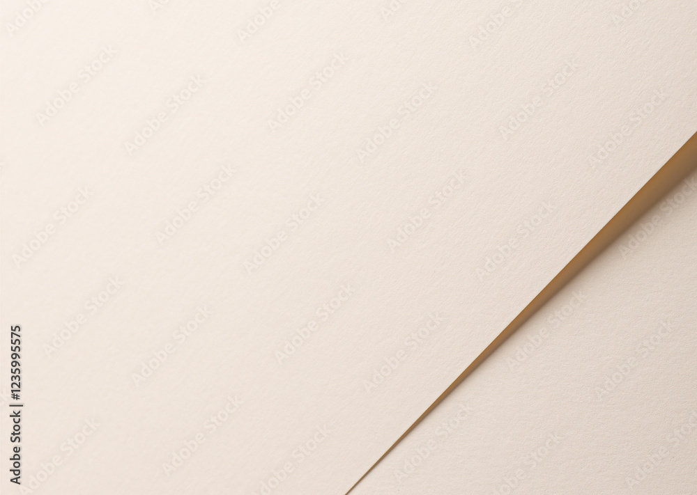 Fototapete A beige paper background with a soft texture and a gentle gradient, creating a calm and elegant aesthetic. The muted, uniform tone enhances its sophisticated and timeless appeal. With a smooth, matte