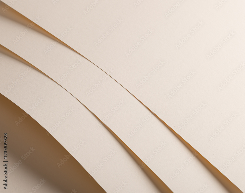 Fototapete a beige paper background with a soft, uniform texture and a refined matte finish. its monochrome sur