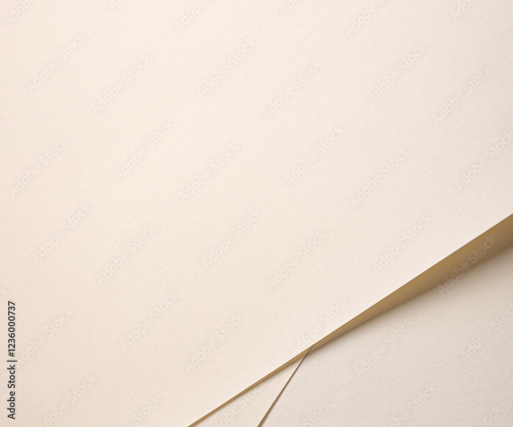 Wall mural a cream-white paper background with a warm, soft texture and a smooth matte finish. its subtle beige