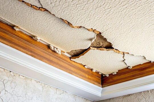 Artex Ceiling Damage