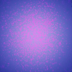 Digitally generated image: Vibrant pink particles burst on a blue backdrop, abstract and energetic.