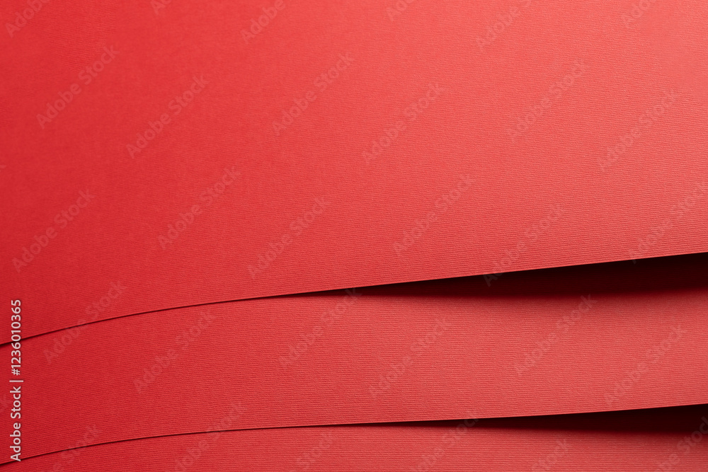 Poster Red paper background with a matte texture and soft tones. Bold crimson and maroon hues create a stylish, elegant, and modern surface with a clean, decorative pattern.