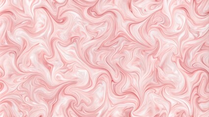 Abstract Swirling Pink and White Marble Texture Background