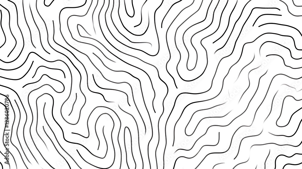Aufkleber Abstract line pattern background. Possible use Graphic design element