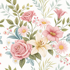 flower floral pattern design.