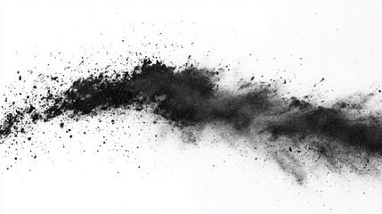 Fototapeta premium Sand Texture: Gritty sand texture, monochrome noise halftone, grit pattern,