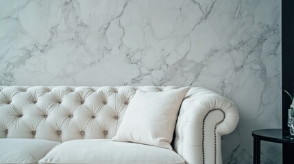 Modern Marble Wall Living Room Decor