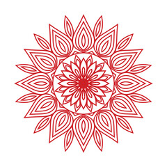 Ornate Circular Mandala desgin