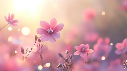 Fototapeta premium Spring Flower Illustration: Spring flower illustration,