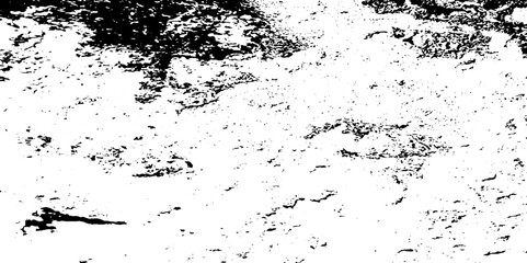 Dust dirt wall halftone overlay distress grungy effect paint. Black and white grunge seamless texture. Dust and scratches grain texture on white and black background.