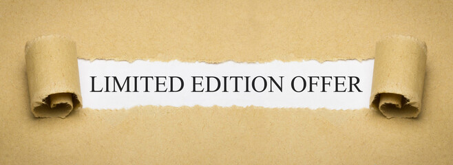 Limited Edition Offer