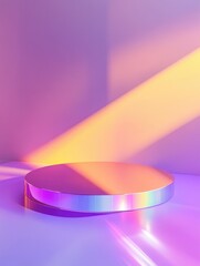 Stellar Light Show on Rainbow Surface