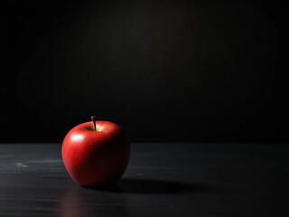 A simple yet elegant display of apples.