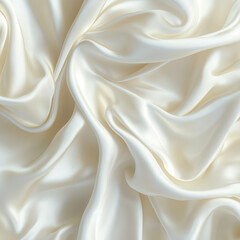 Obraz premium 하얀색 부드러운 아름다운 실크질감 배경화면