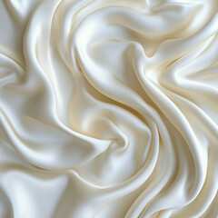Obraz premium 하얀색 부드러운 아름다운 실크질감 배경화면