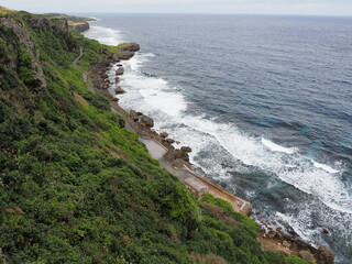 高台から荒波 PC053079