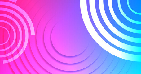 Circles moving gradient backdrop stock background. Minimal amsr smooth elegant beautiful corporate meeting bg. Seamless ripples wavy template fx asset. Futuristic flowing creative ring curve backdrop.