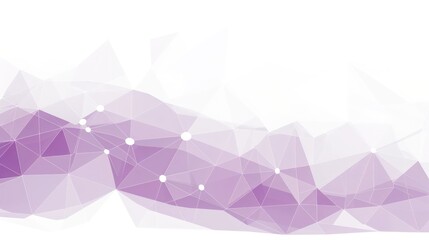 Obraz premium Abstract Purple and White Geometric Polygonal Background