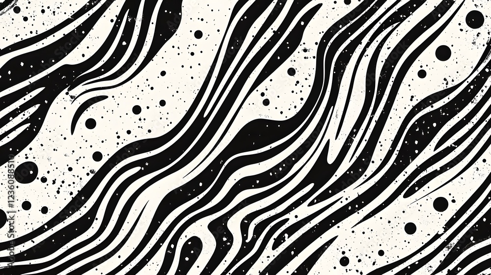 Fototapete a mesmerizing abstract geometric texture featuring dynamic fluid like motions and ethereal visually 