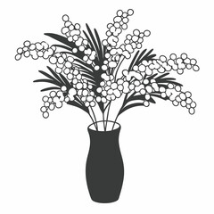 flowers in vase