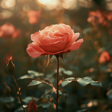 red rose flower