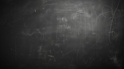 Fototapeta premium Erased Chalkboard Ready for Fresh Ideas