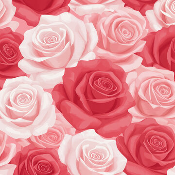 pattern with roses