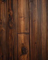 a detailed texture of dark natural wood