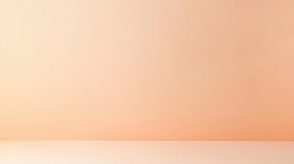 A smooth, gentle peach background with a soft surface, perfect for showcasing products or creating a warm atmosphere.