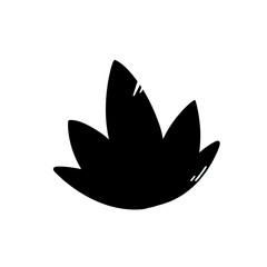 Spiky Leaf Illustration