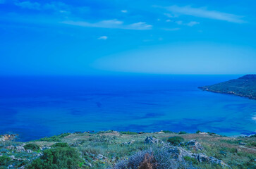 マルタ島の美しい海と風景