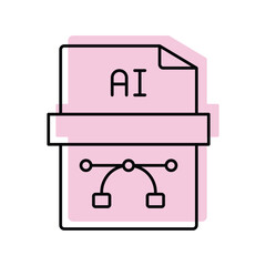 Ai File lineal color icon, vector, pixel perfect, illustrator file 
