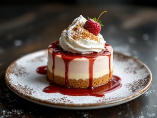 Dessert, sweetness in the mouth.	
