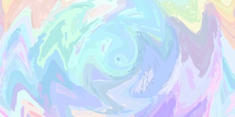 Abstract Pastel Swirl Background Design