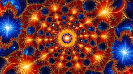 abstract background with circles