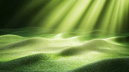a green sunlight background