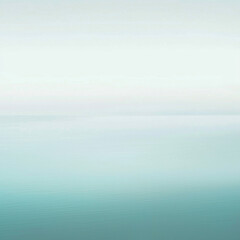 Obraz premium Dreamy abstract seascape with a calm pastel gradient transition