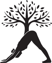 Young Girl Silhouette Woman Silhouette Vector Design 