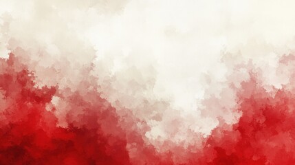 Obraz premium An abstract artwork blending red and pink hearts with soft beige and white swirling forms, emphasizing texture and movement in an oil-painted style