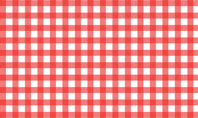 Classic red checkered fabric or tablet background