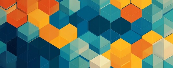 Obraz premium Virtual Telework Webinar And Learning Presentation, 