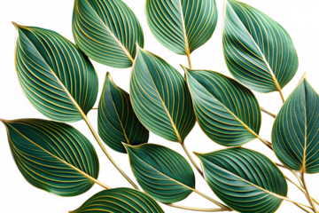 seamless background with leaves