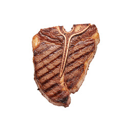 T-Bone Steak. PNG - Transparent Background File.