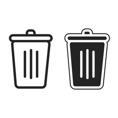 Trash Can Icons