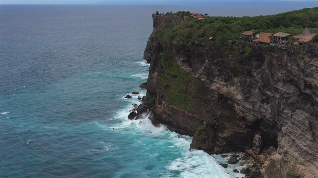 Karang Boma Cliff. Located in Uluwatu is by far the best viewpoint on the island of Bali, Indonesia