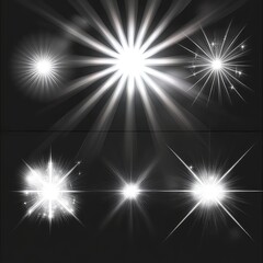 Vector transparent sunlight special lens flare light effect. Stock royalty free vector illustration. PNG