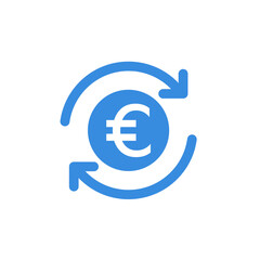 money chang icon isolated on white background