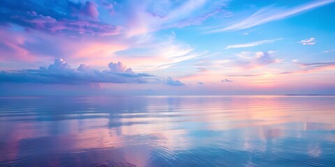Fototapeta premium elegant pastel sky 