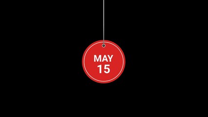 15 May Hanging Tag Animation