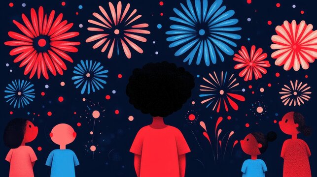 Detailed eye catching infographic design explaining important safety guidelines and tips for handling and enjoying fireworks displays during festive like Independence Day Diwali New Year s Eve